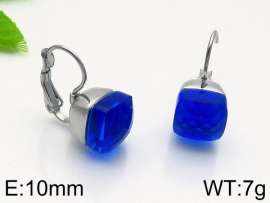 Stainless Steel Stone&Crystal Earring