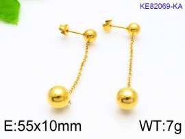 SS Gold-Plating Earring