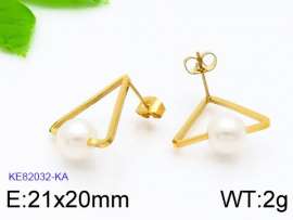 SS Gold-Plating Earring