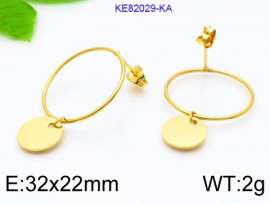 SS Gold-Plating Earring
