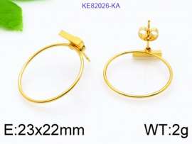 SS Gold-Plating Earring