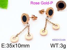 SS Rose Gold-Plating Earring
