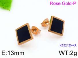 SS Rose Gold-Plating Earring