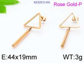 SS Rose Gold-Plating Earring