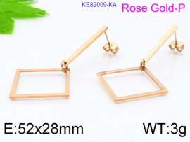 SS Rose Gold-Plating Earring