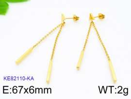 SS Gold-Plating Earring