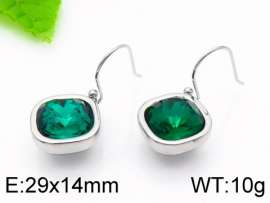 Stainless Steel Stone&Crystal Earring
