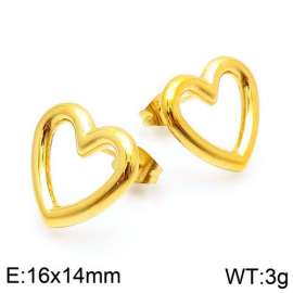 SS Gold-Plating Earring