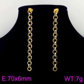 SS Gold-Plating Earring