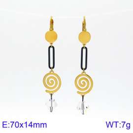 SS Gold-Plating Earring