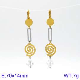 SS Gold-Plating Earring