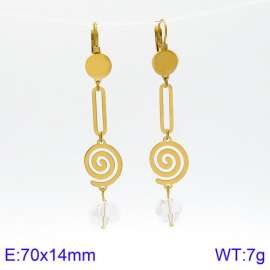 SS Gold-Plating Earring