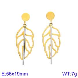 SS Gold-Plating Earring