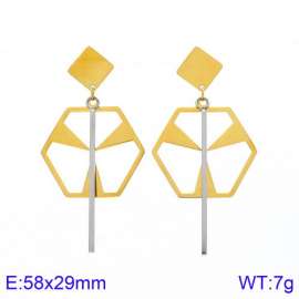 SS Gold-Plating Earring