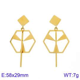 SS Gold-Plating Earring
