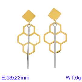 SS Gold-Plating Earring