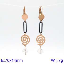 SS Rose Gold-Plating Earring