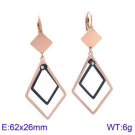 SS Rose Gold-Plating Earring