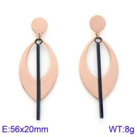 SS Rose Gold-Plating Earring