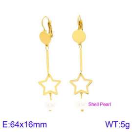 SS Gold-Plating Earring