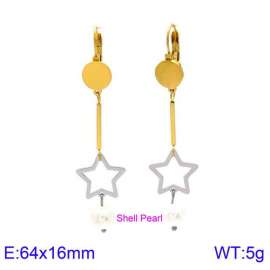 SS Gold-Plating Earring
