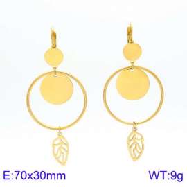 SS Gold-Plating Earring