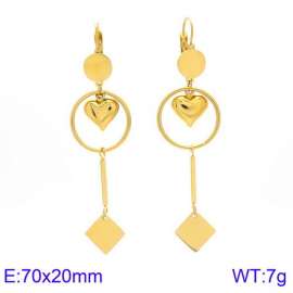 SS Gold-Plating Earring