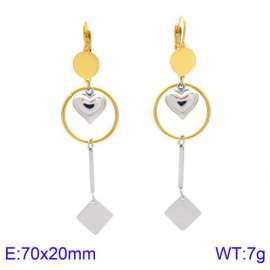 SS Gold-Plating Earring