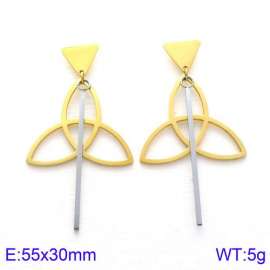 SS Gold-Plating Earring