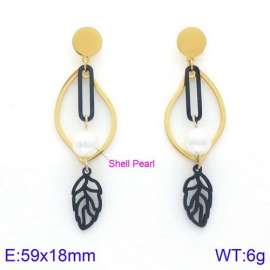 SS Gold-Plating Earring