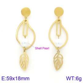 SS Gold-Plating Earring