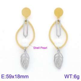 SS Gold-Plating Earring