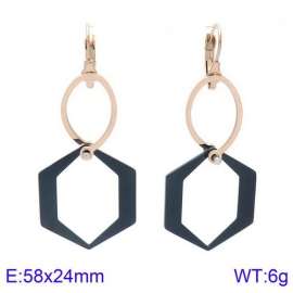 SS Rose Gold-Plating Earring