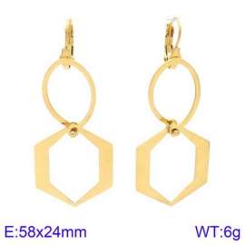SS Gold-Plating Earring
