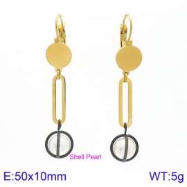 SS Gold-Plating Earring