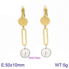 SS Gold-Plating Earring