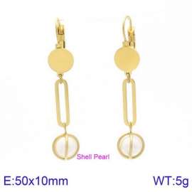 SS Gold-Plating Earring