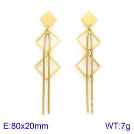 SS Gold-Plating Earring