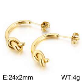 SS Gold-Plating Earring