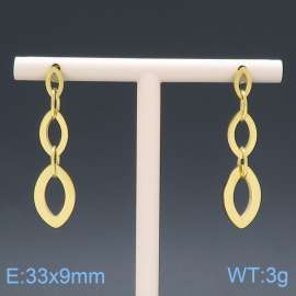 SS Gold-Plating Earring