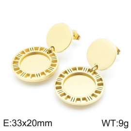 SS Gold-Plating Earring