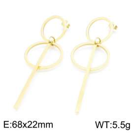 SS Gold-Plating Earring