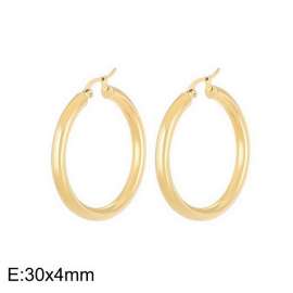 Stainless steel simple fashion ear ring